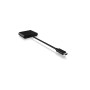 RaidSonic IB-CR301-C3 lettore di schede USB 3.2 Gen 1 (3.1 Gen 1) Type-C Nero (IB-CR301-C3) (60649)