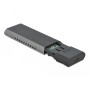 DeLOCK 42638 contenitore di unità di archiviazione Box esterno SSD Nero, Grigio M.2 (42638)