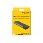 DeLOCK 42638 contenitore di unità di archiviazione Box esterno SSD Nero, Grigio M.2 (42638)