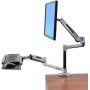 Ergotron LX Series LX HD Sit-Stand 116,8 cm (46") Scrivania Alluminio (45-384-026)