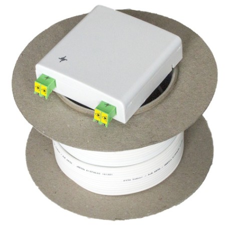 Telegärtner H02082A0017 cavo a fibre ottiche 100 m LC 4x LC Bianco (H02082A0017)
