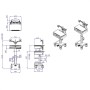 ROLINE 17.03.1175 base e supporto per PC/workstation All-in-One Bianco (17.03.1175)