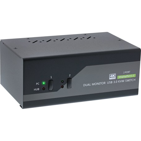 InLine 63652I switch per keyboard-video-mouse (kvm) Nero (63652I)