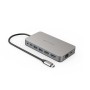 HYPER HDM1H hub di interfaccia USB 3.2 Gen 1 (3.1 Gen 1) Type-C 5000 Mbit/s Acciaio inossidabile (HDM1H-GL)