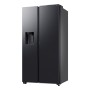 SAMSUNG RS80F64KEFEF, fianco a fianco (acciaio inossidabile (scuro), controllo vocale AI