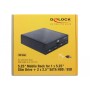 5.25" Wechselrahmen fr 1 x 5.25" Slim Laufwerk + 2 x 2.5" SATA HDD / SSD (schwarz) (47230)