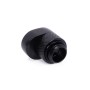 Eiszapfen 8mm Versatzstck drehbar G1/4 AG auf G1/4 IG (schwarz) (17604)