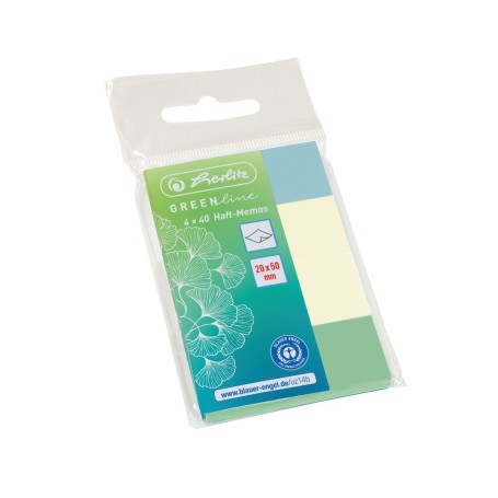 Haft-Memos 20x50mm 4x40St. (farbig sortiert) (50033447)