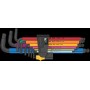 950/9 Hex-Plus Multicolour Imperial 2 Winkelschlssel-Satz (schwarz, 9-teilig, zllig, mit Halteclip) (05022640001)