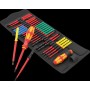 Kraftform Kompakt VDE Big Pack 1, 26?teilig (gelb/rot, inkl. 2 Steckgriffe, VDE-Wechselklingen) (05006617001)