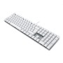CHERRY KC 200 MX tastiera Universale USB QWERTZ Tedesco Argento, Bianco (G80-3950LHBDE-1)
