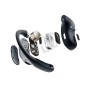 SHOKZ OpenFit Air Auricolare Wireless A clip Chiamate/Musica/Sport/Tutti i giorni Bluetooth Nero (T511-ST-bk)