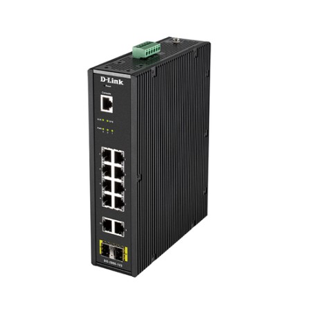 D-Link DIS-200G-12S switch di rete Gestito L2 Gigabit Ethernet (10/100/1000) Nero (DIS-200G-12S)