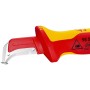 Knipex 98 55 SB Taglierino Rosso, Giallo Coltello a lama fissa