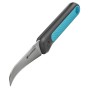 Erntemesser VeggieCut (grau/trkis, inkl. Grtelholster mit integriertem Schleifstein) (12211-20)