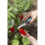 Erntemesser VeggieCut (grau/trkis, inkl. Grtelholster mit integriertem Schleifstein) (12211-20)