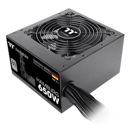 Thermaltake HAMBURG alimentatore per computer 650 W 24-pin ATX ATX Nero (W0650RE)