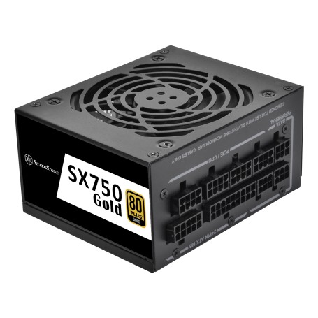 Silverstone SX750 Gold alimentatore per computer 750 W 20+4 pin ATX SFX Nero (SST-SX750-G)