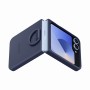 Samsung Galaxy Z Flip6 Silicone Case with Ring Navy Blu (EF-PF741TNEGWW)