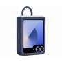 Samsung Galaxy Z Flip6 Silicone Case with Ring Navy Blu (EF-PF741TNEGWW)