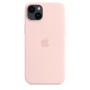 Apple Custodia MagSafe in silicone per iPhone 14 Plus - Rosa creta (MPT73ZM/A)