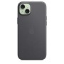Apple Custodia MagSafe in tessuto Finewoven per iPhone 15 Plus - Nero (MT423ZM/A)