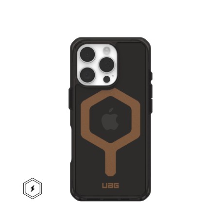 Urban Armor Gear Plyo custodia per cellulare 16 cm (6.3") Cover Nero, Bronzo (114480114085)