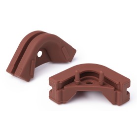 NV-MPP1.brown Sx4 Mehrzweck-Pads (braun, 4 Stck, fr 120 mm & 140 mm Lfter)