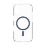 PanzerGlass CARE by ® Flagship Cover Trasparente Urban Combat con MagSafe Blu iPhone 16 (1365)