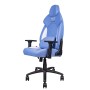 Thermaltake GGC-VCO-LWLWDS-01 sedia per videogioco Poltrona per gaming Seduta imbottita Blu, Bianco