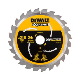 Kreissgeblatt XR EXTREME RUNTIME DT99568,  216mm, 24Z (Bohrung 30mm, fr Akku-Paneelsgen) (DT99568-QZ)
