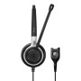 EPOS IMPACT SC 630 Auricolare Cablato A Padiglione Musica e Chiamate Nero, Argento (1000554)