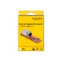 DeLOCK Convertitore M.2 Chiave B+M maschio a 1 x RJ45 2,5 Gigabit LAN porta orizzontale (62985)