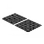 DeLOCK 18309 cuscinetto di protezione del pavimento per mobili 50 pz Rotondo