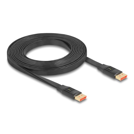 DeLOCK Cavo a nastro piatto DisplayPort 8K 60 Hz 3 m (81007)