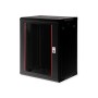 ROLINE 26.21.0287 rack 18U Da parete Nero