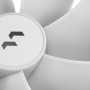 Fractal Design Prisma AL-18 PWM Case per computer Ventilatore 18 cm Bianco 1 pz (FD-FAN-PRI-AL18-PWM-WT)