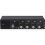 Inter-Tech AS-41HA HDMI switch per keyboard-video-mouse (kvm) Nero (88887242)