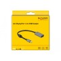 DeLOCK 66570 cavo e adattatore video 0,2 m Mini DisplayPort HDMI tipo A (Standard) Nero, Grigio (66570)