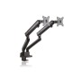 ICY BOX IB-MS314-T supporto da tavolo per Tv a schermo piatto 81,3 cm (32") Morsa Nero (IB-MS314-T) (60715)