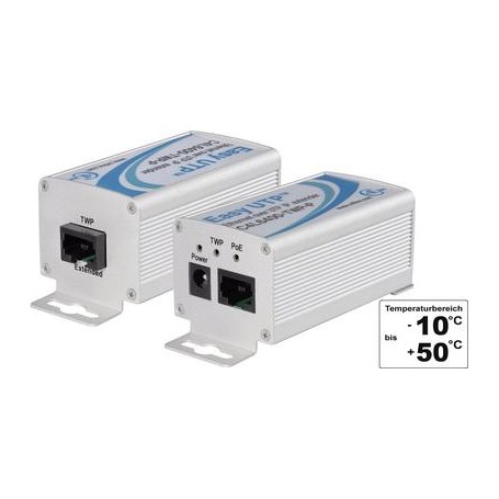 Netzwerkverlängerung 2-Draht Reichweite (max.): 500 m 100 MBit/s (1008431)