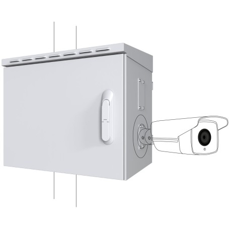 Lanview RCCTV005 rack 0U Bianco