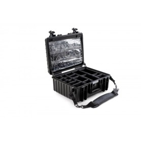 B&W Cases Type 6000 valigetta porta attrezzi Valigetta/custodia classica Nero (6000/B/MED)