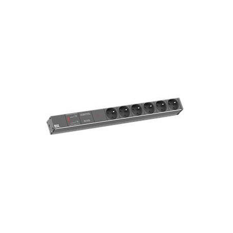 Bachmann 333.4063 unità di distribuzione dell'energia (PDU) 6 presa(e) AC Grigio (333.4063)