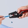 Knipex PreciStrip16 pinza spellacavi Nero, Rosso (12 52 195)