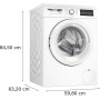 Bosch Serie 6 WUU28T22 lavatrice Caricamento frontale 9 kg 1400 Giri/min Bianco