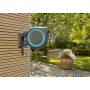 Gardena 18620-20 avvolgitubo da giardino Rocchetto montato a muro Automatico Nero