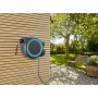 Gardena 18620-20 avvolgitubo da giardino Rocchetto montato a muro Automatico Nero