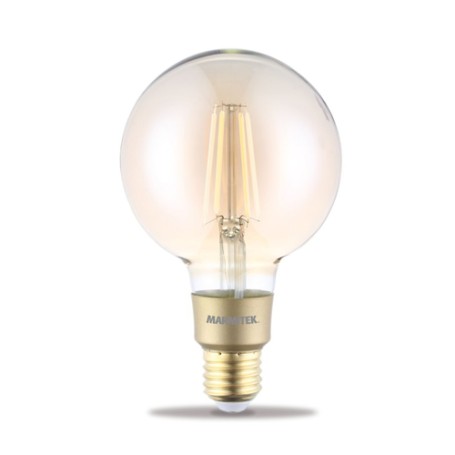 Marmitek Glow LI Lampadina intelligente 6 W Trasparente, Giallo Wi-Fi (08503)