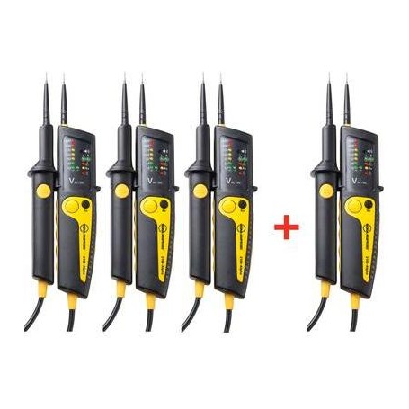 Beha Amprobe 2100-ALPHA BUNDLE Zweipoliger Spannungsprüfer CAT III 1000 V, CAT IV 600 V LED, Akustik (4980695)